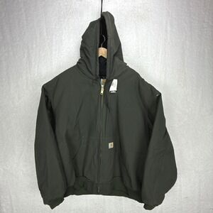Carhartt Active Jacket Quilt‎ Lined Mens 4XL J140 DGR Dark Green NWT NOS